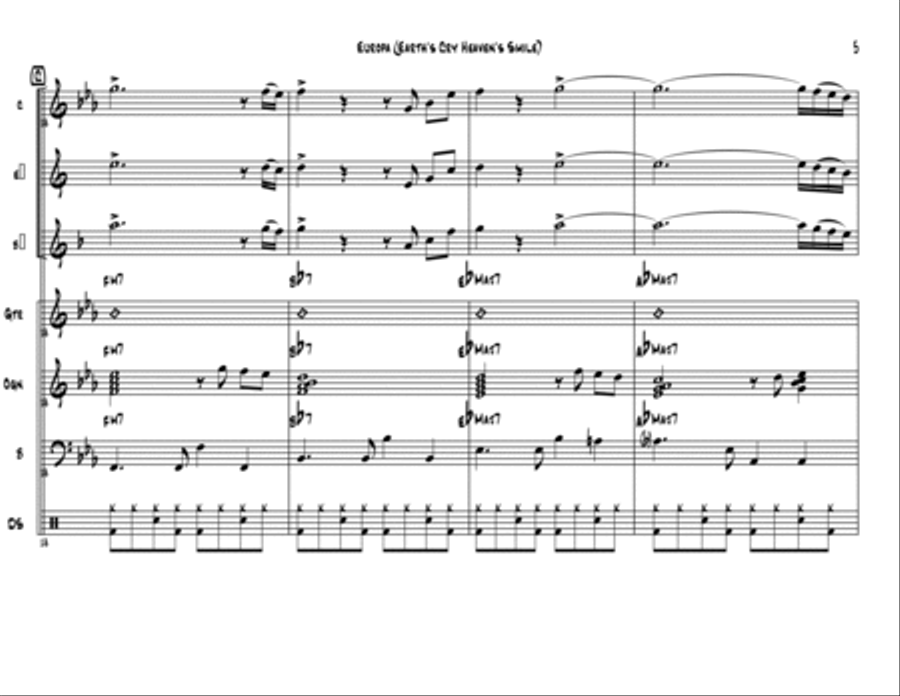 Europa Europa Jazz Ensemble scores gallery preview page 6