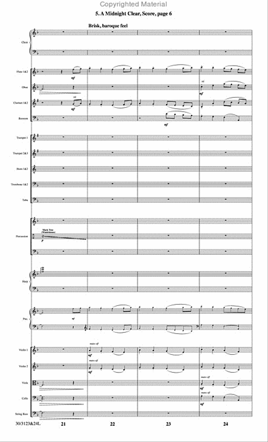 The Christmas Story - Set of Parts Choir scores gallery preview page 41