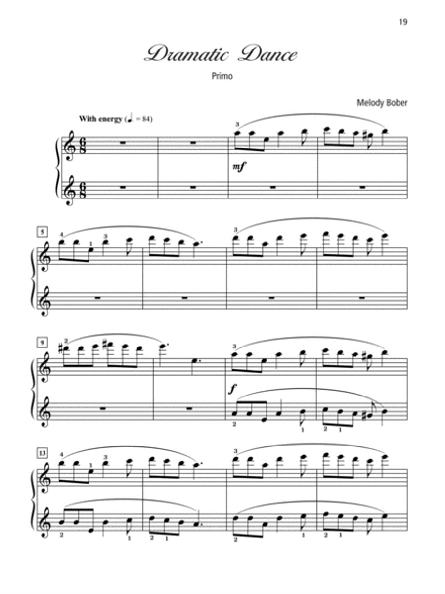 Grand Duets for Piano, Book 5 Small Ensemble scores gallery preview page 3