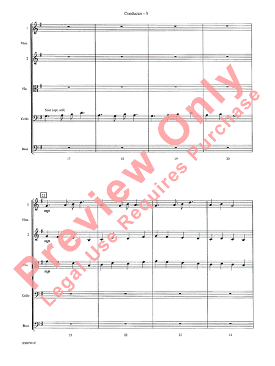 Suo-Gan Suo-Gan String Orchestra scores gallery preview page 6