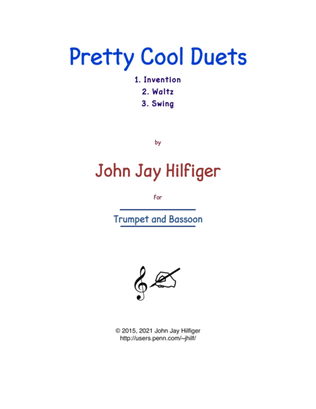 Book cover for Pretty Cool Duets for Trumpet and Bassoon