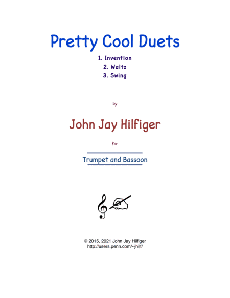 Pretty Cool Duets for Trumpet and Bassoon image number null