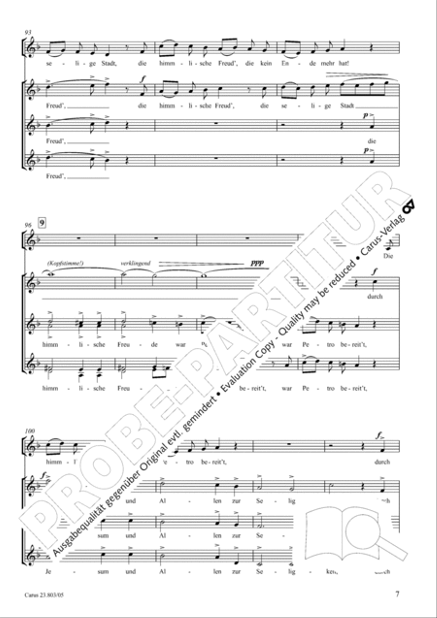 Symphony No. 3 Divisi scores gallery preview page 8