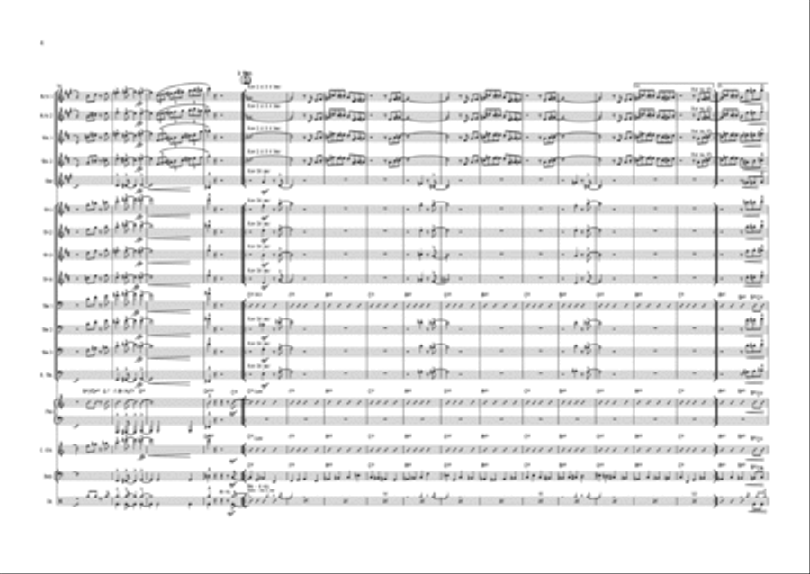 Still Working' It - Big Band original by Daryl McKenzie Jazz Ensemble scores gallery preview page 5
