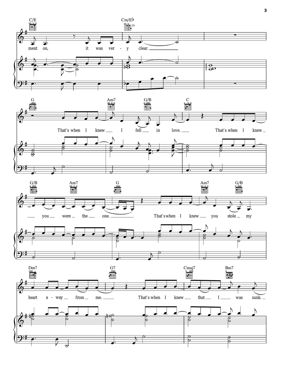 That's When I Knew Acoustic Guitar scores gallery preview page 3