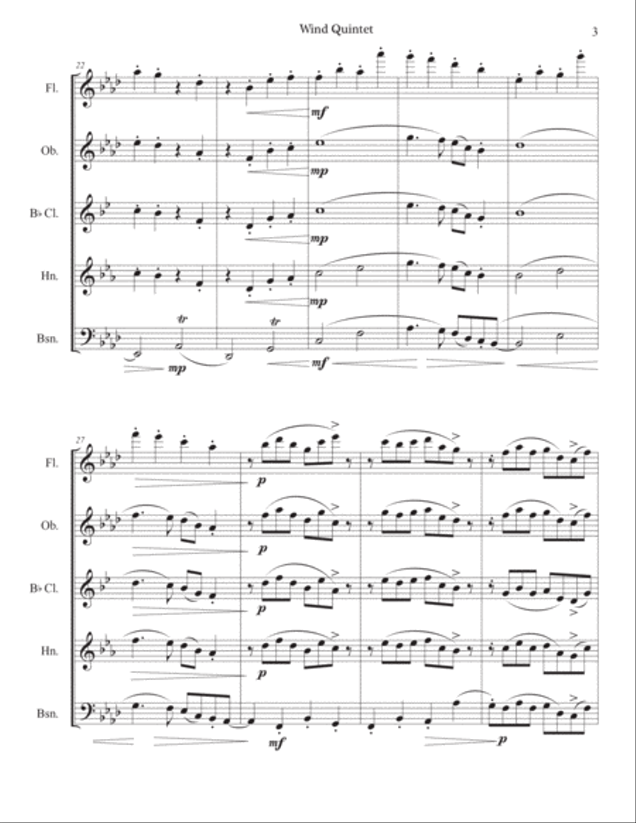Wind Quintet 