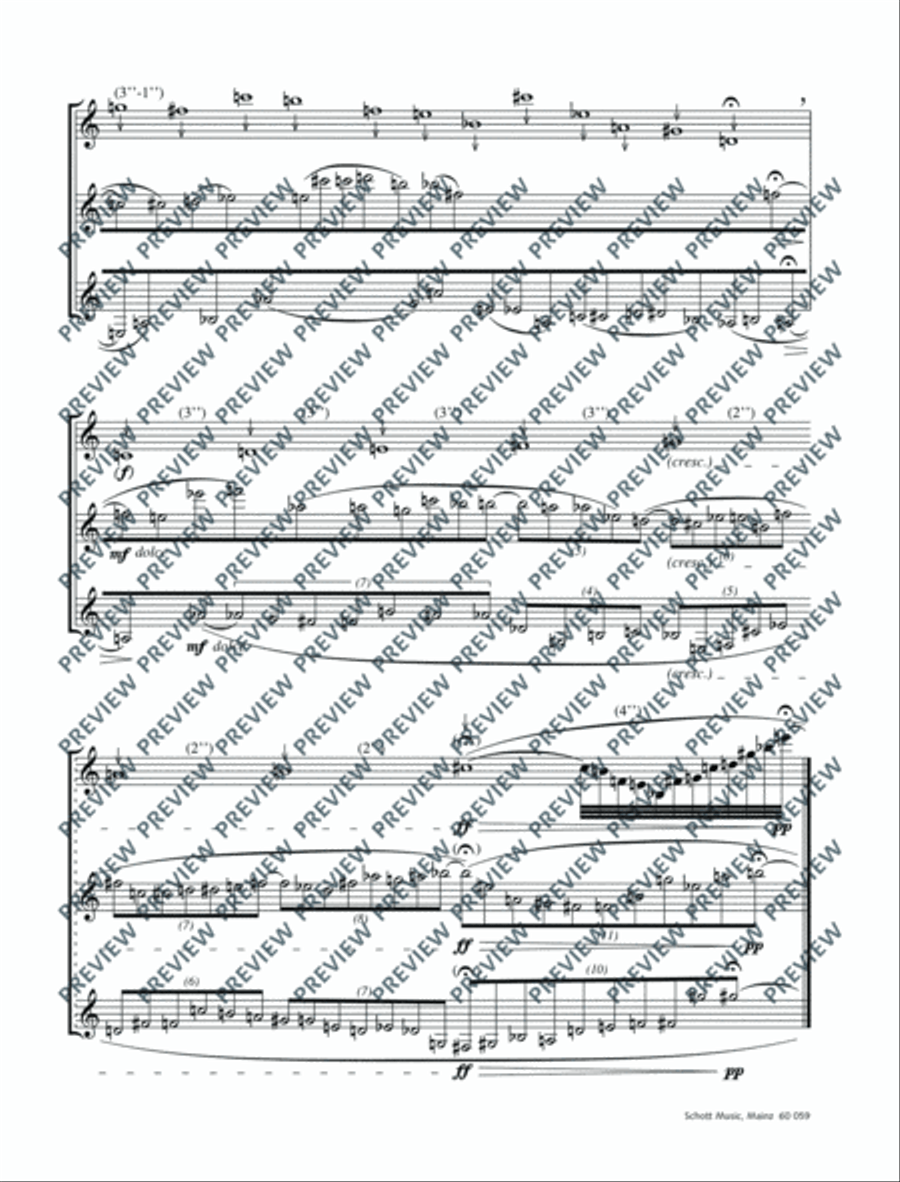 En c(h)œur - encore (Prélude, Fuguette et Hymne à la ronde) English Horn scores gallery preview page 8