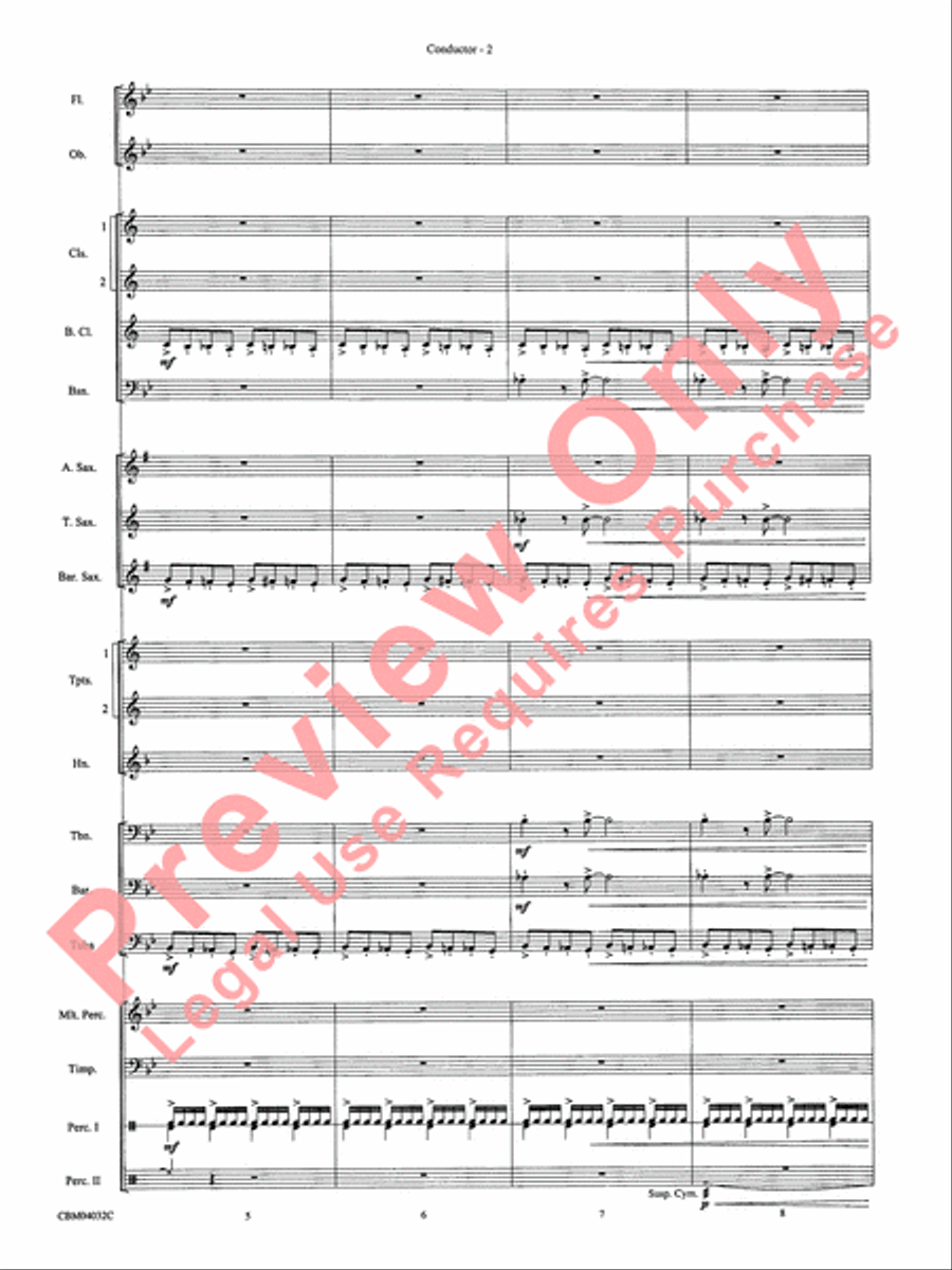 The Polar Express, Selections from Concert Band scores gallery preview page 4