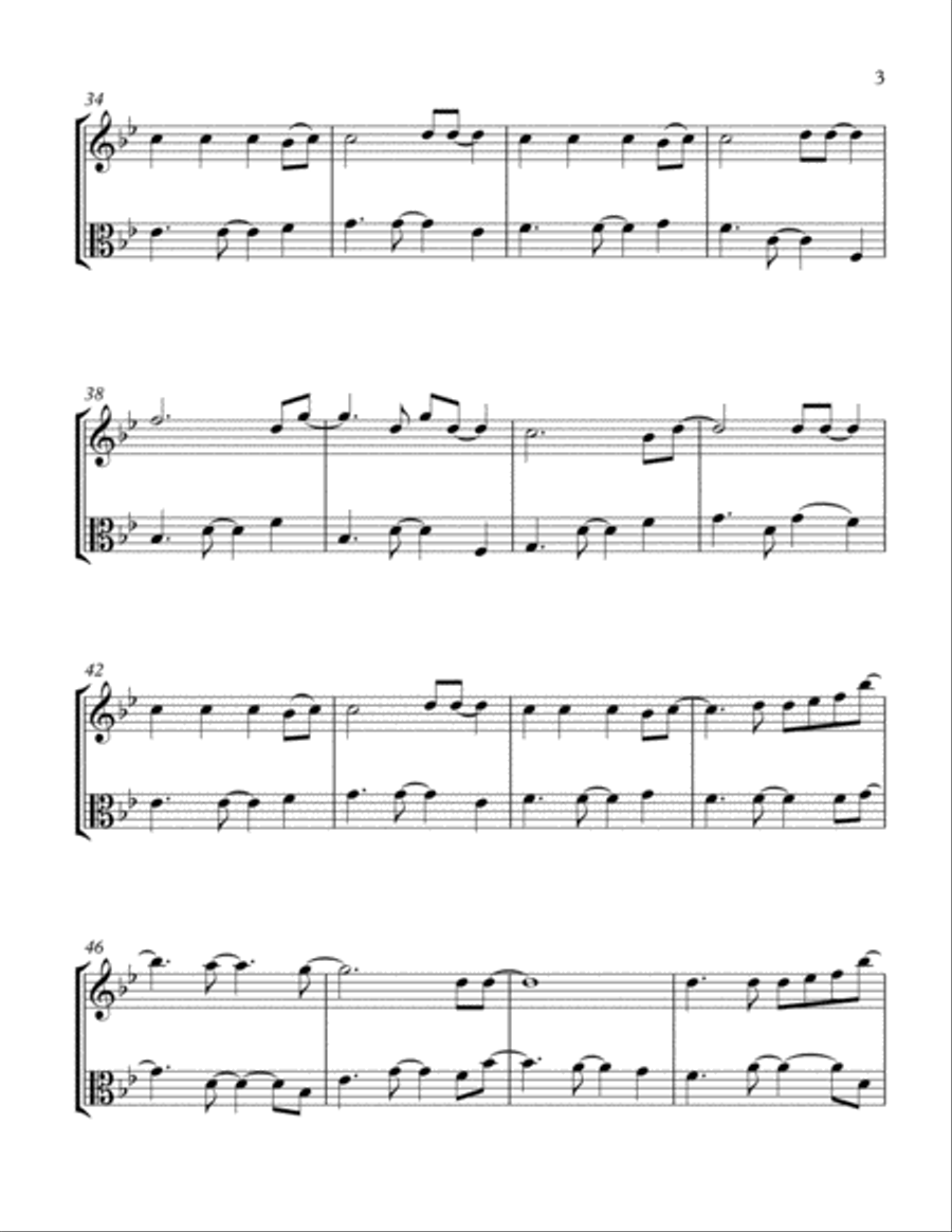 All Of Me String Duet scores gallery preview page 3