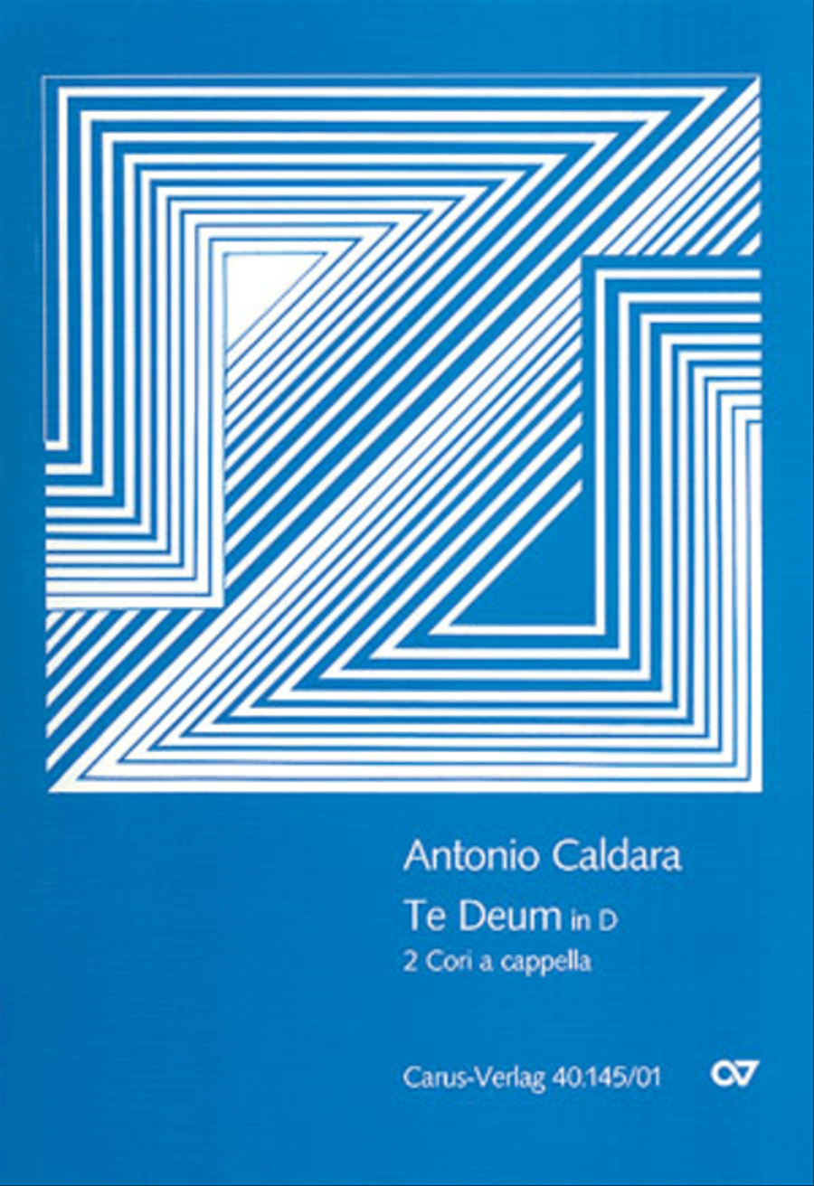 Te Deum a 8 in D major 4-Part scores gallery preview page 1