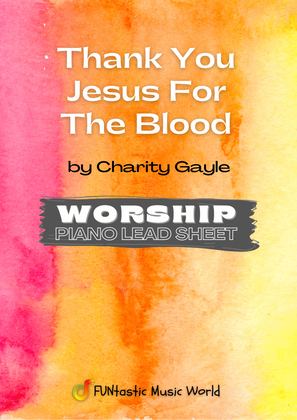 Book cover for Thank You Jesus For The Blood