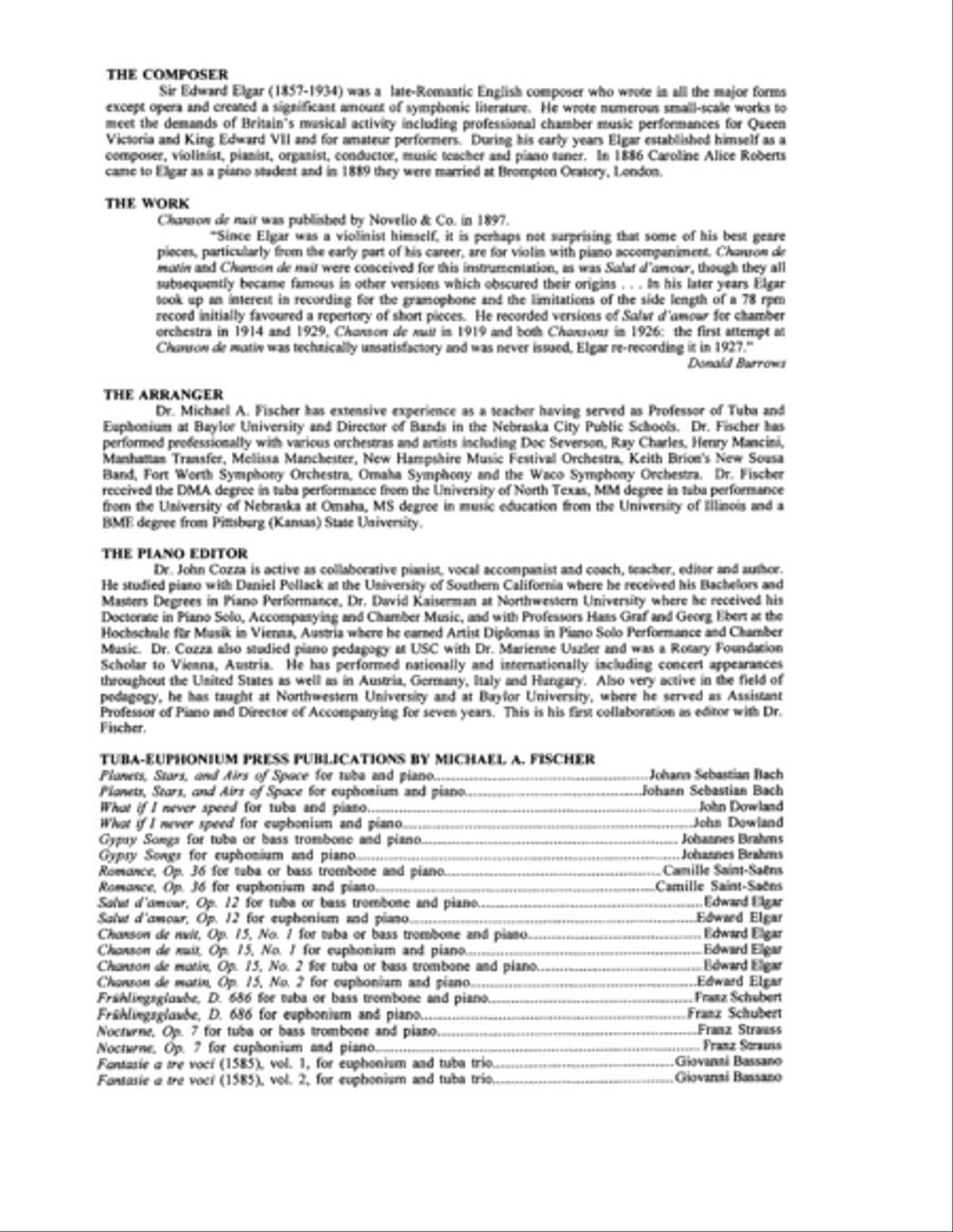 Chanson de Nuit Euphonium scores gallery preview page 2