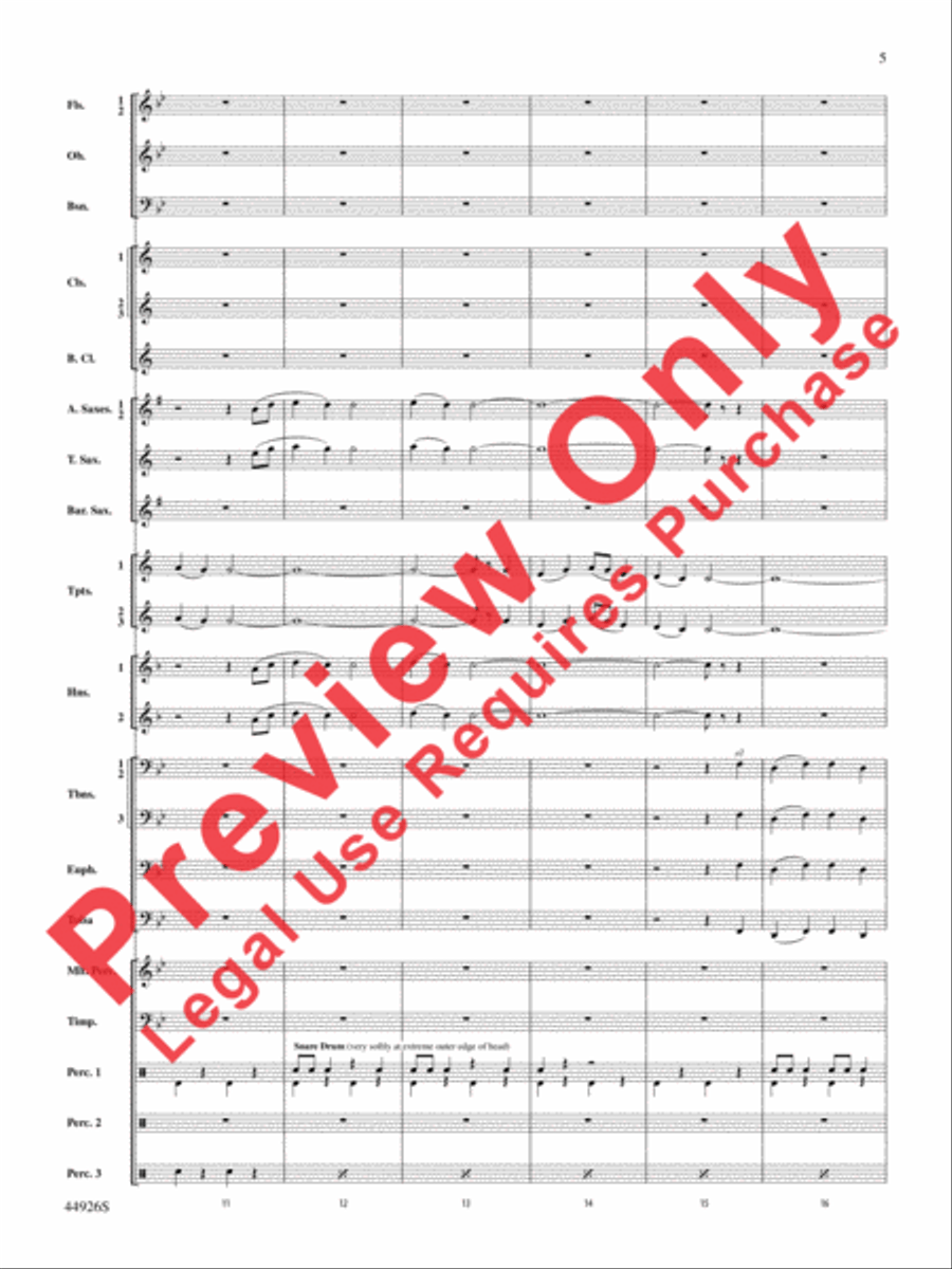 Australiana Australiana Concert Band scores gallery preview page 6
