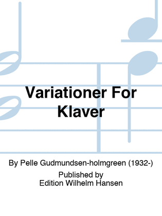 Variationer For Klaver