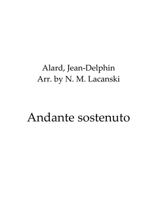 Andante sostenuto