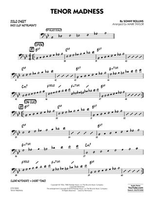 Tenor Madness (arr. Mark Taylor) - Bass Clef Solo Sheet