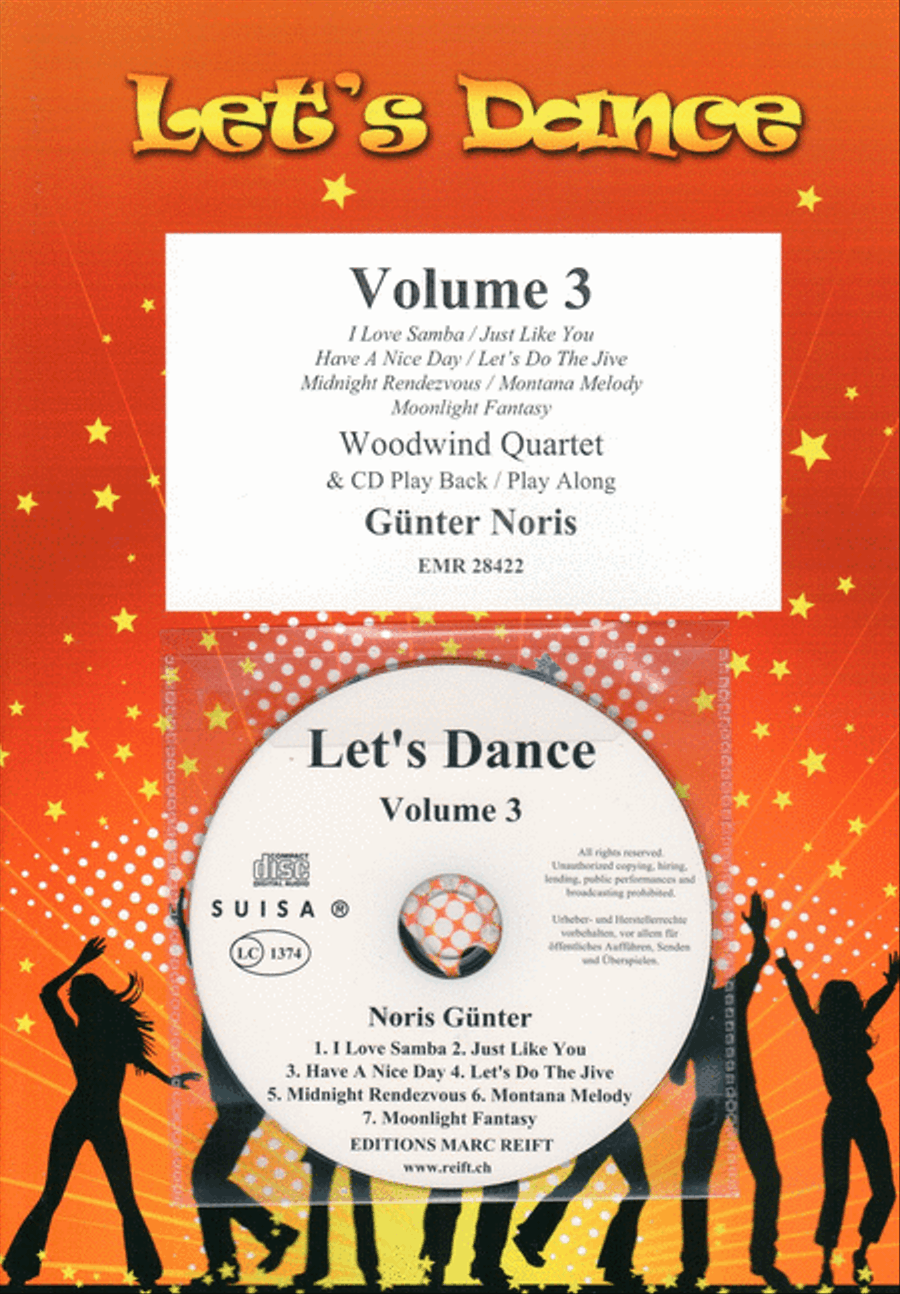 Let's Dance Volume 3 Let's Dance Volume 3 Woodwind Quartet scores gallery preview page 1