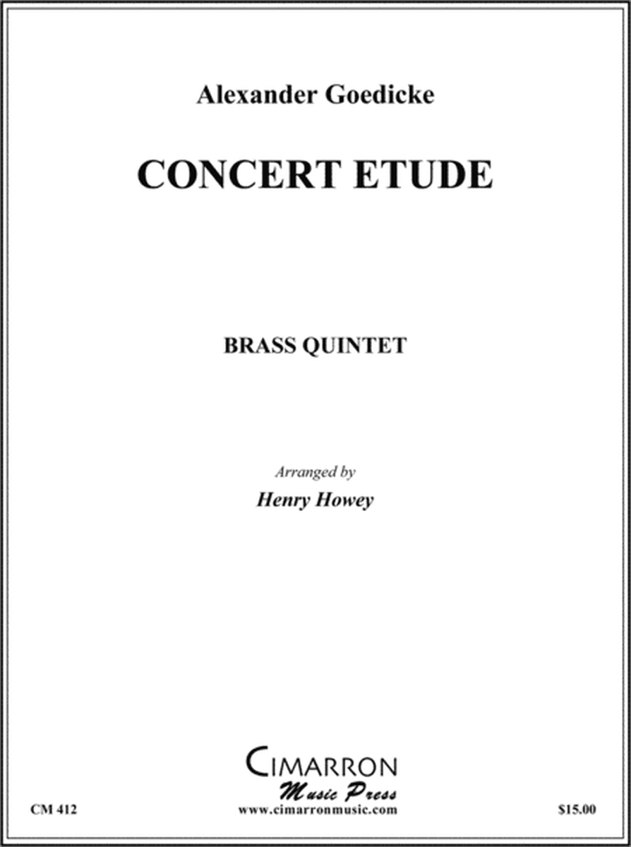 Concerte Etude, Op. 49