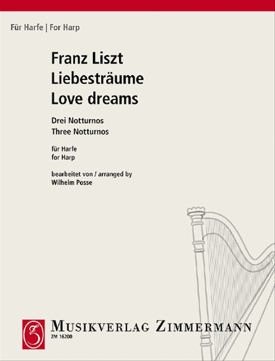 Love dreams Harp scores gallery preview page 1