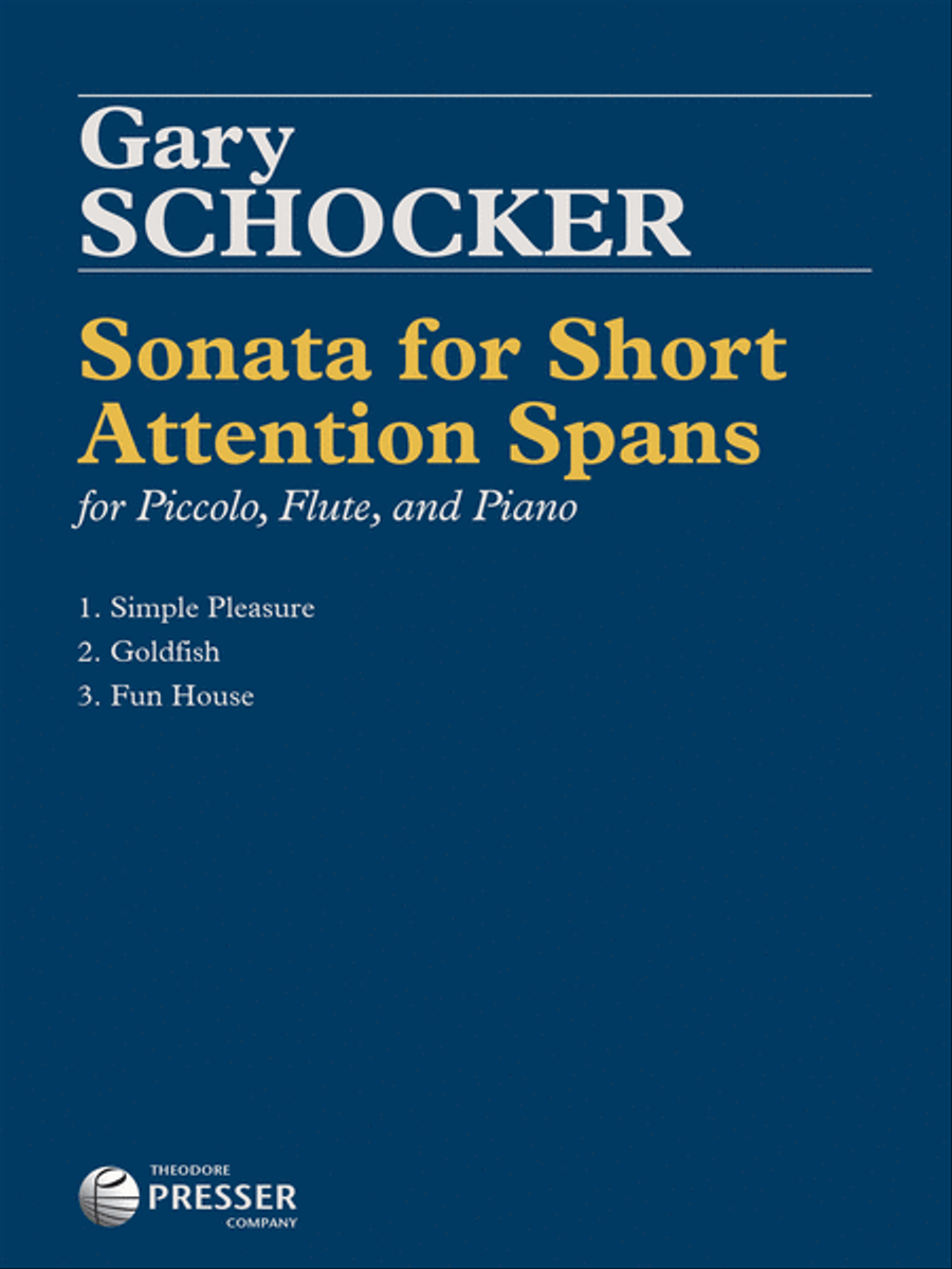 Sonata for Short Attention Spans Chamber Music scores gallery preview page 1