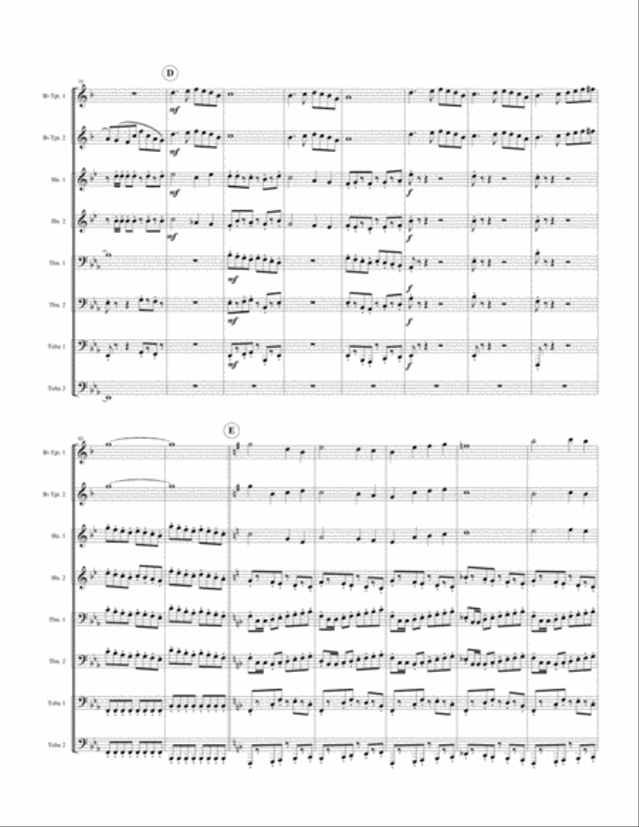 Entrada Entrada Brass Ensemble scores gallery preview page 6