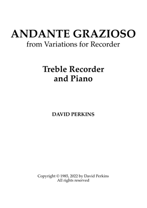 Andante Grazioso (recorder & piano)