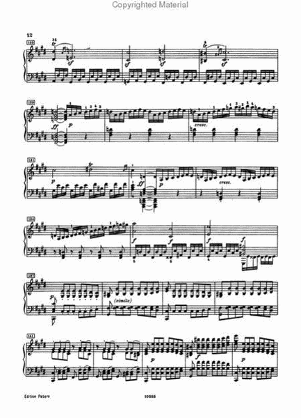 Piano Sonata No. 14 in C sharp minor Op. 27 No. 2 Moonlight