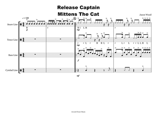 Release Captain Mittens The Cat (Drumline Cadence)