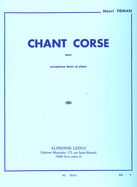 Chant Corse