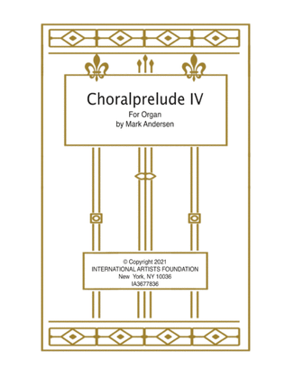 Choralprelude IV for Organ