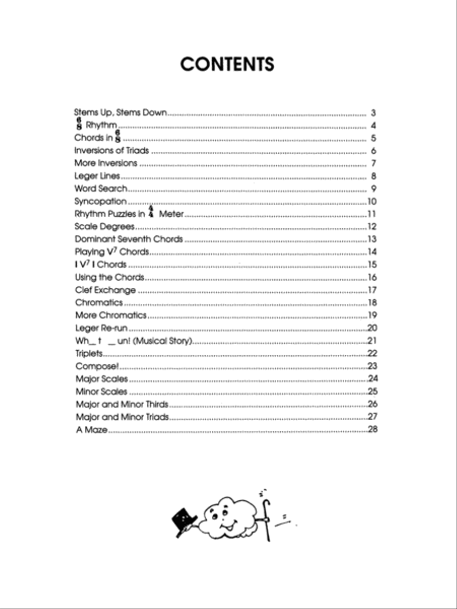 Michael Aaron Piano Course Theory Piano Method scores gallery preview page 2