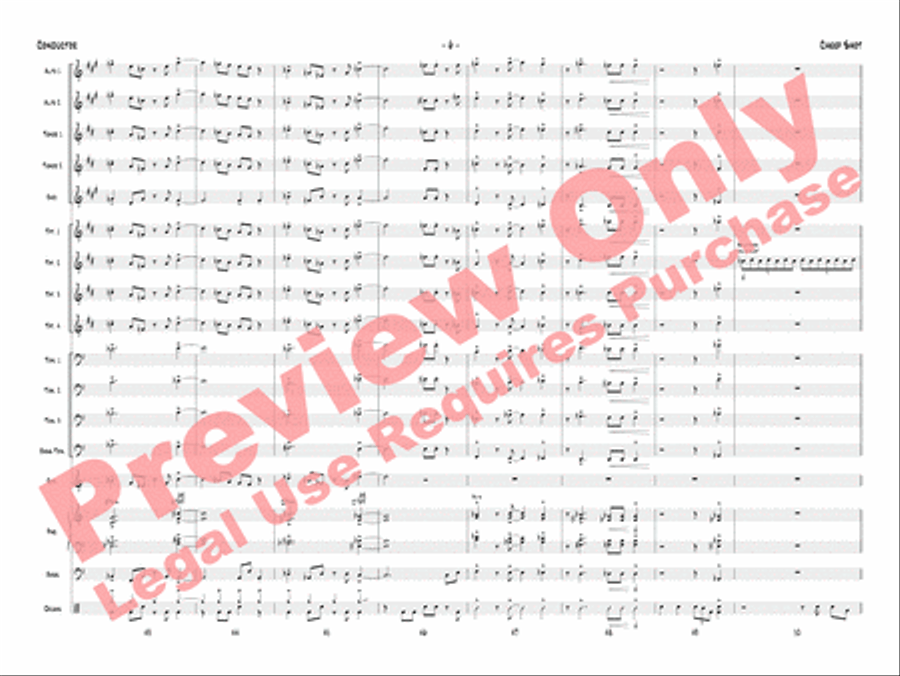Cheep Shot Cheep Shot Jazz Ensemble scores gallery preview page 9