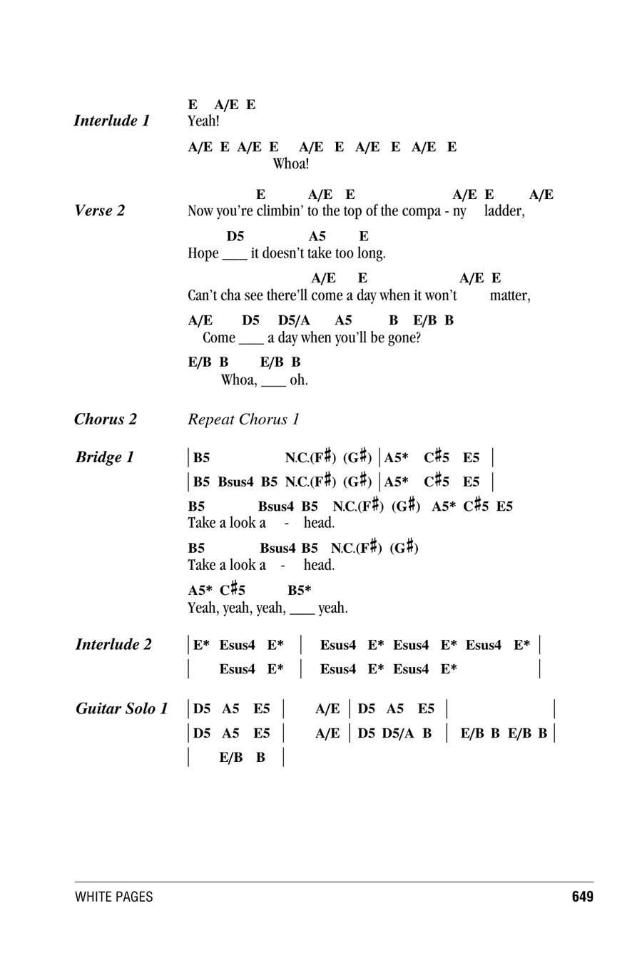 Peace Of Mind Peace Of Mind Acoustic Guitar scores gallery preview page 2