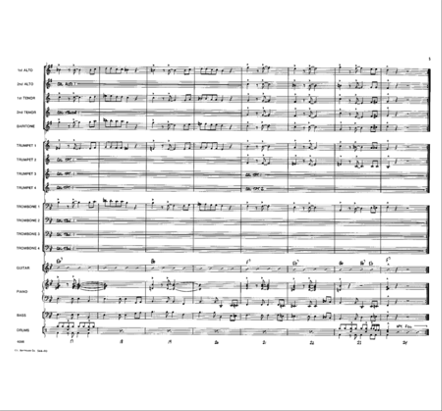 A Rock Jazz Ensemble scores gallery preview page 4