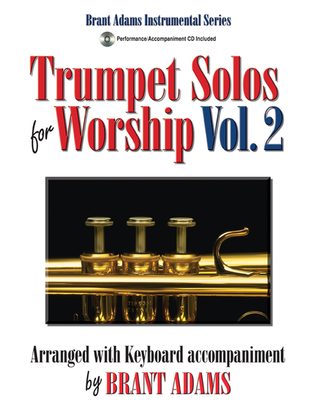 Book cover for Trumpet Solos for Worship, Vol. 2