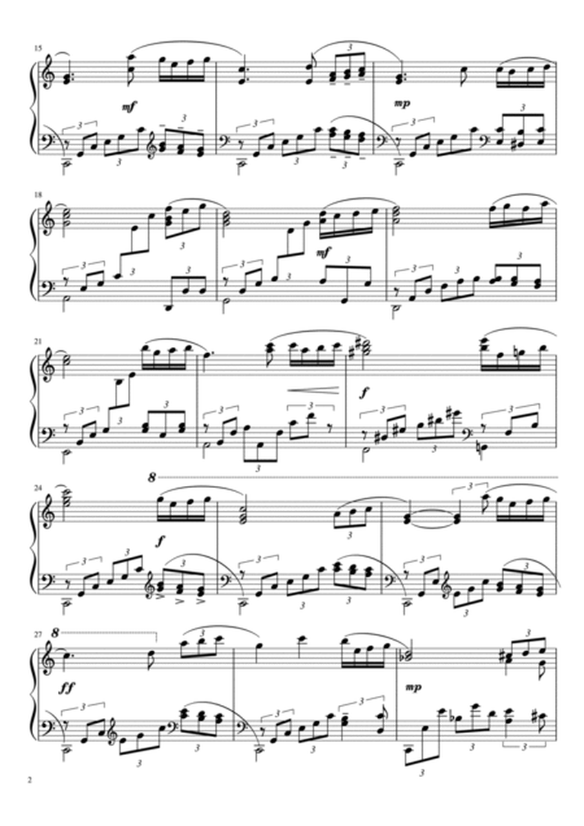 Vasil'evich:Rapsodie sur un thème de Paganini Op.43 pour Piano et Orchestre (Cdur) image number null