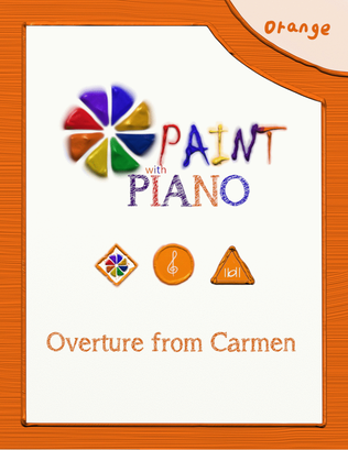 Book cover for Overture from Carmen (easy piano)