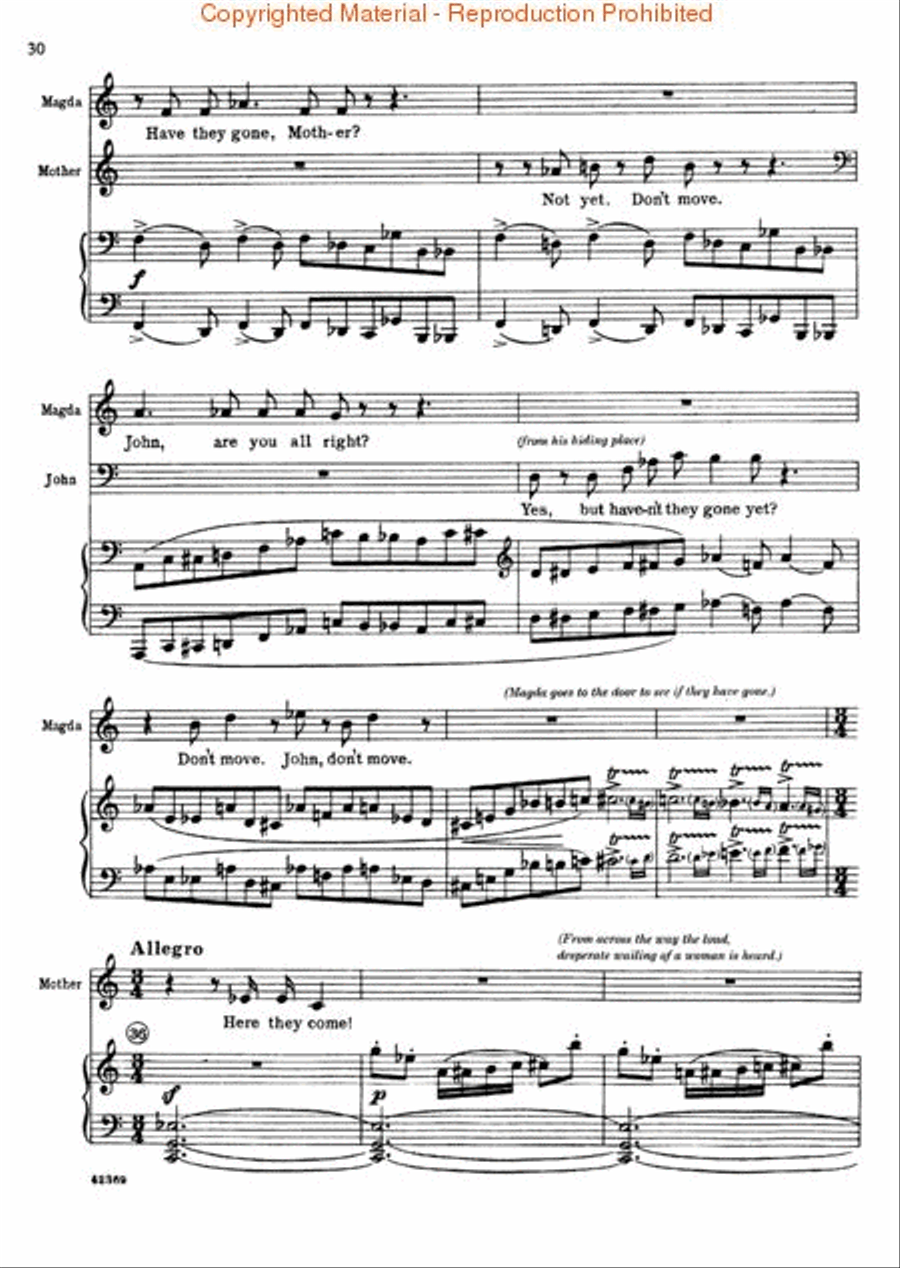 The Consul Voice scores gallery preview page 2