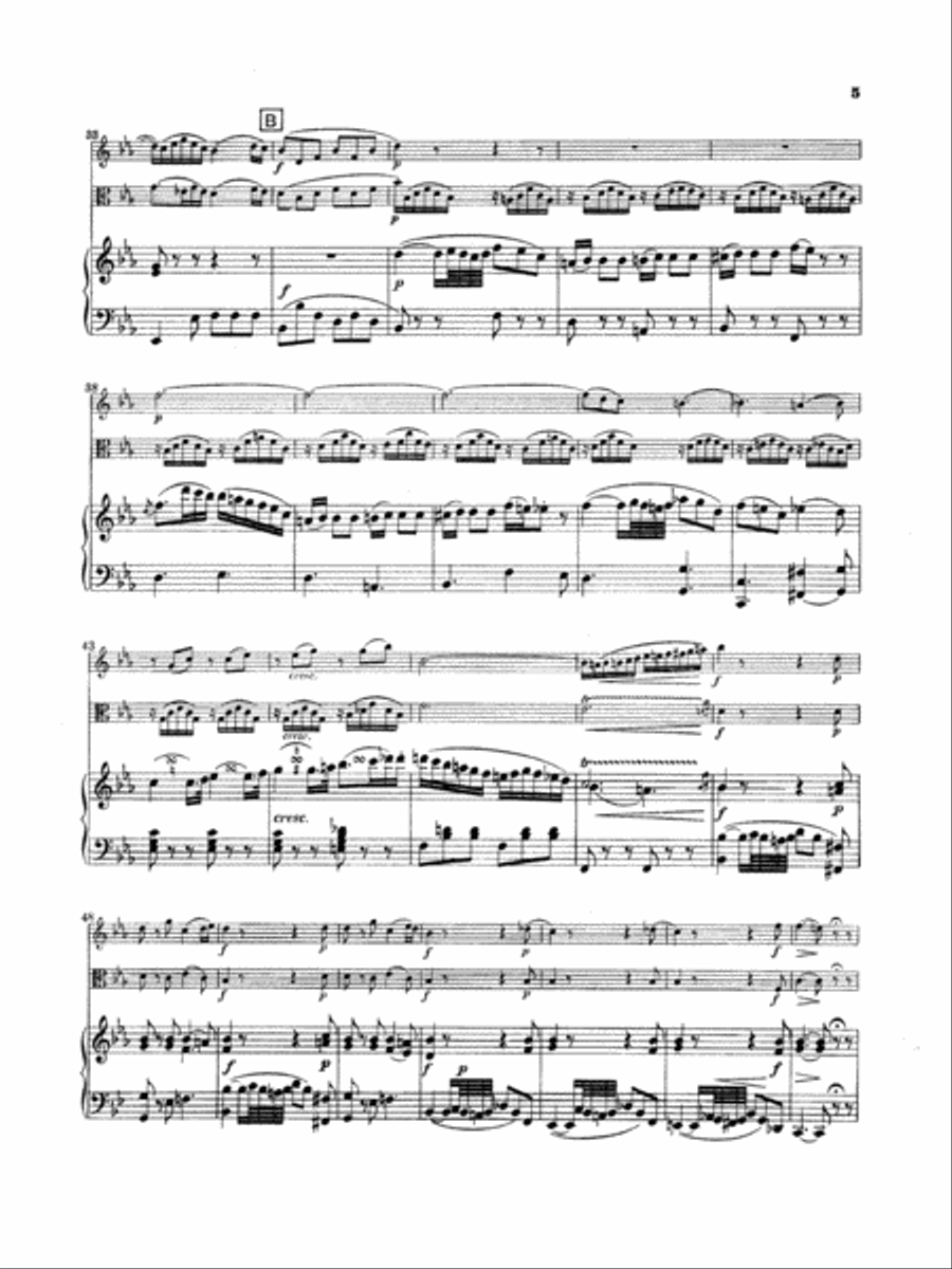 Mozart: Trio in E flat Major, 