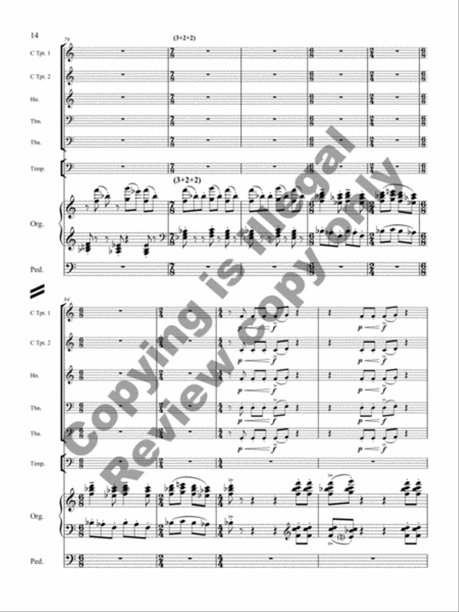 Flourishes Horn scores gallery preview page 19