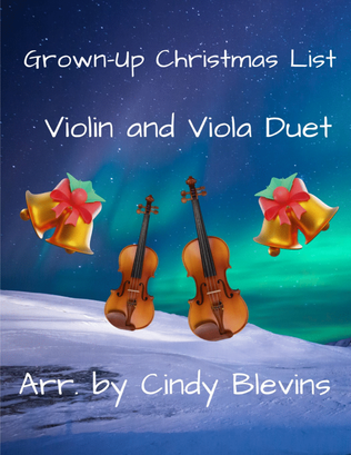 Book cover for Grown-up Christmas List
