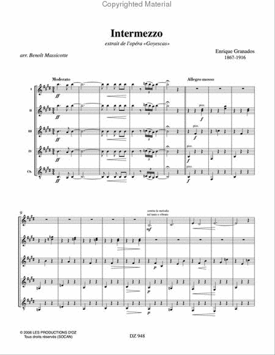 Intermezzo Guitar Ensemble scores gallery preview page 2