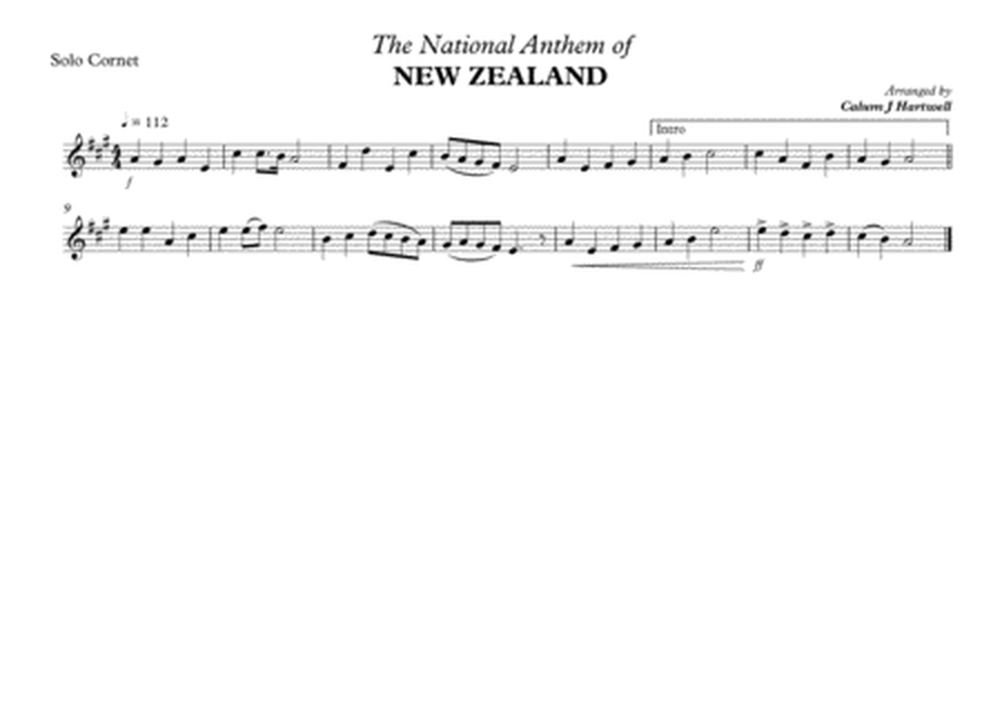 The National Anthem of New Zealand