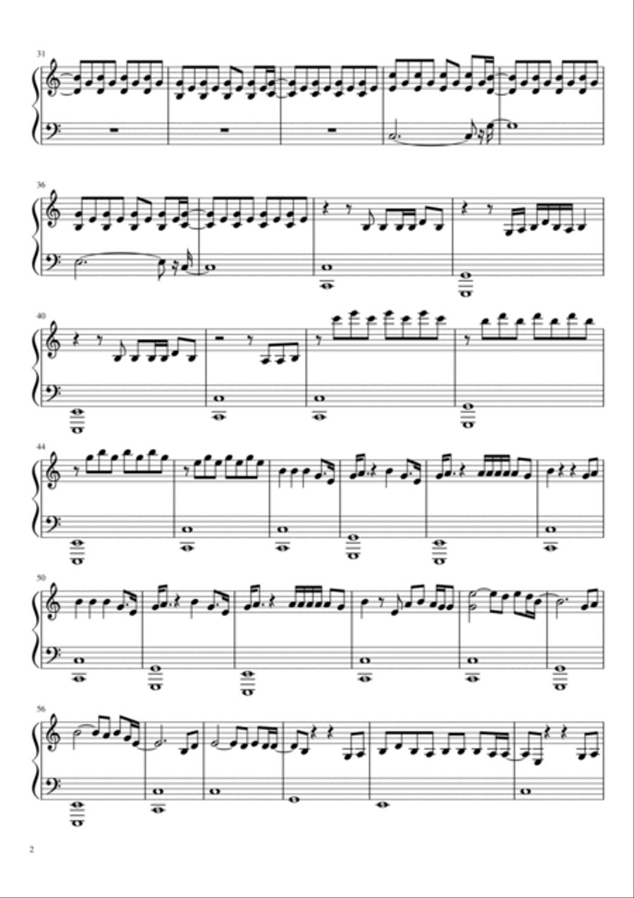 Love Looks Better Love Looks Better Piano Solo scores gallery preview page 2