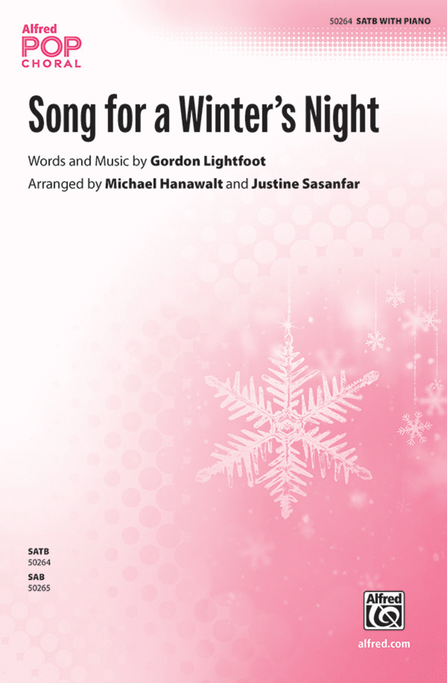 Song for a Winter's Night 4-Part scores gallery preview page 1