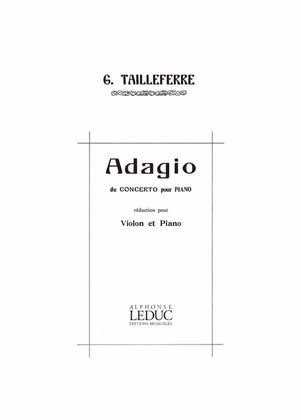 Book cover for Germaine Tailleferre: Adagio