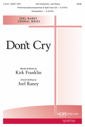 Book cover for Don't Cry