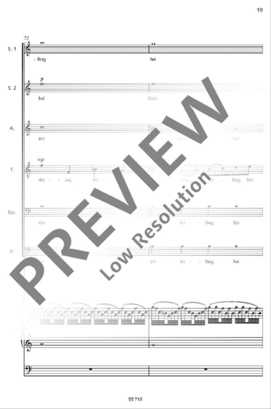 Am Anfang war das Wort Am Anfang war das Wort Children's Choir scores gallery preview page 17