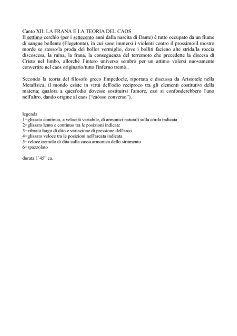 ROBERTA VACCA: caosconverso String Quartet scores gallery preview page 3