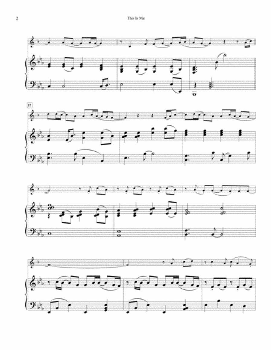 This Is Me This Is Me Small Ensemble scores gallery preview page 5